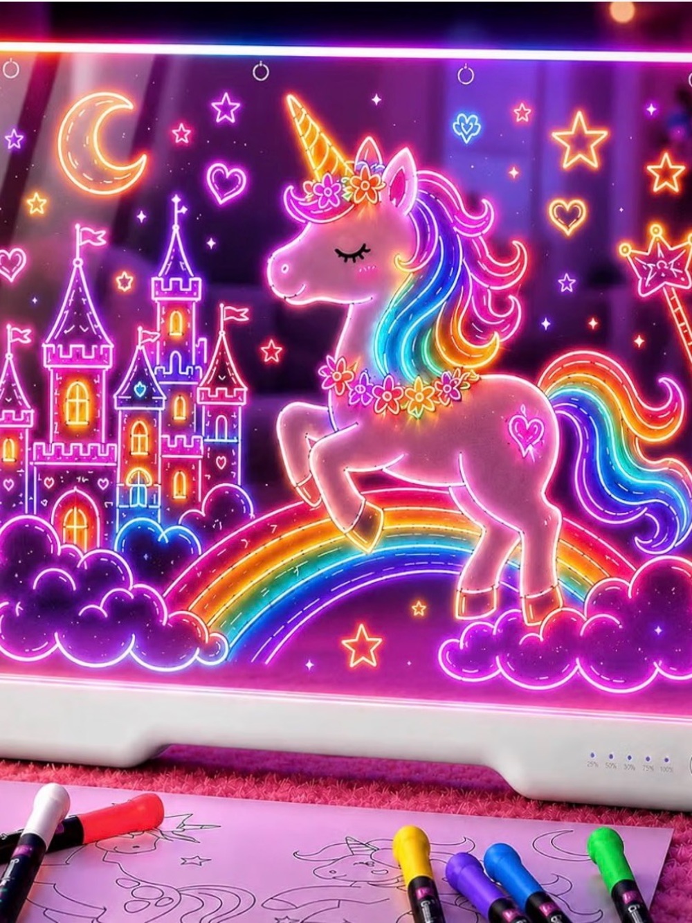 16" Rechargeable LED Drawing Board